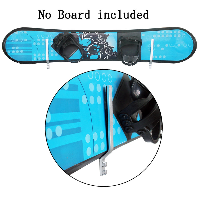 YYST Snowboard Storage Rack Wall Mount - Hardware and Screw Cover Included- Hold 1 Board - BeesActive Australia