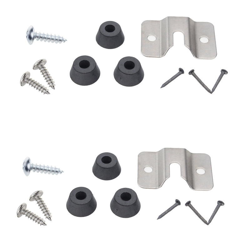 RuenTech Dartboard Mounting Bracket Hardware Kit (4 Sets) 4 sets - BeesActive Australia