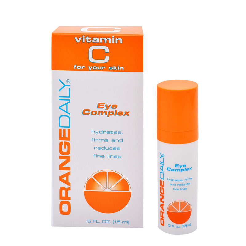 OrangeDaily Vitamin C Anti Aging and Firming Eye Complex to Hydrate, Firm and Reduce Fine Lines, 15ml - BeesActive Australia