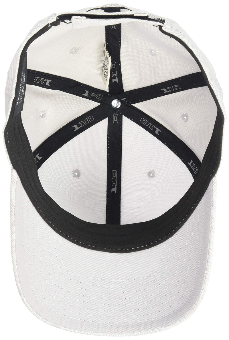Marky G Apparel Flexfit Cool & Dry Mini Pique Performance Cap One Size Sport Silver-1 - BeesActive Australia