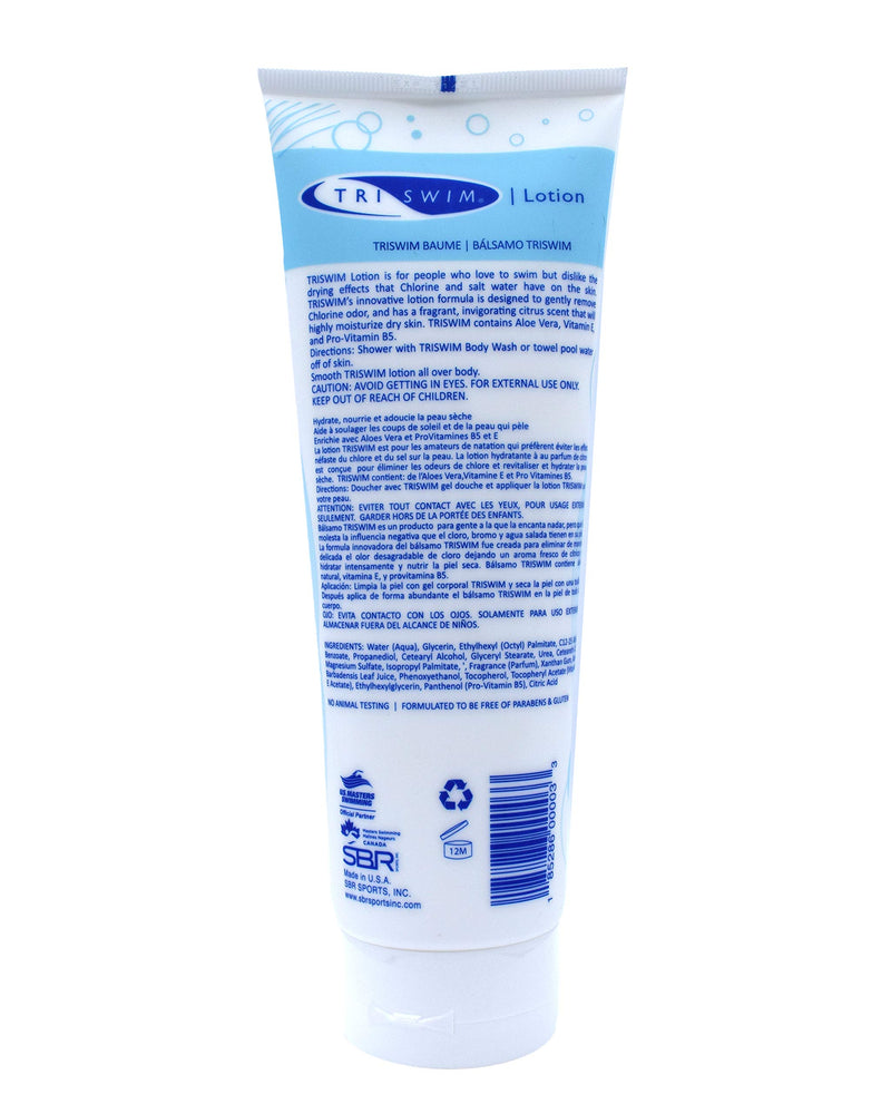 TRISWIM Swimmers Lotion Moisturizing Skin Repair with Aloe Vera & Vitamins - BeesActive Australia