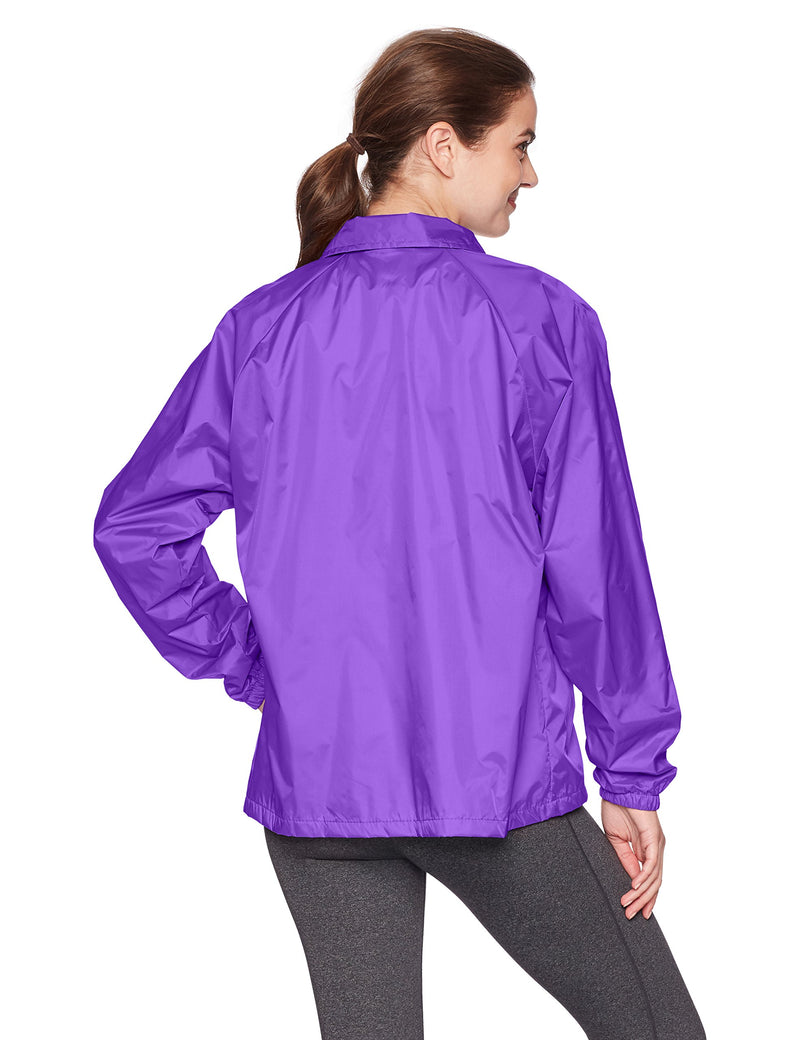 [AUSTRALIA] - Augusta Sportswear Nylon Coach's Jacket/Lined Large Purple 