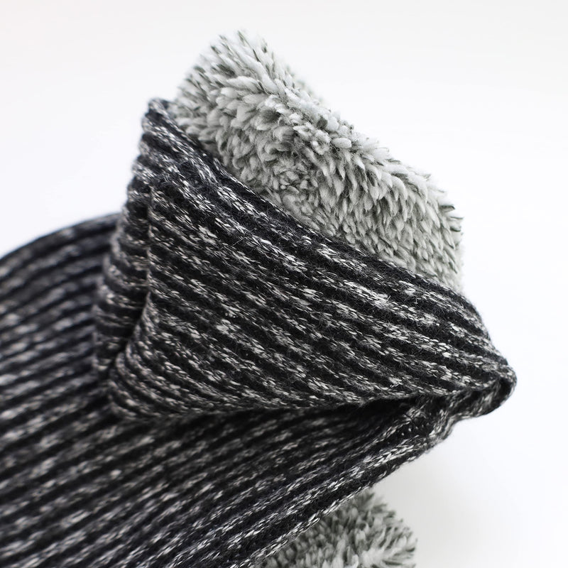 Fitwarm Knitted Sweatshirts for Dog Coats Sweater Pet Hooded Jackets, Grey Medium (Chest16" Back12") - BeesActive Australia