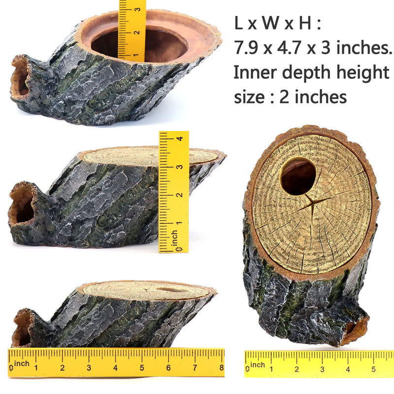 Snake Hide and Basking Tree Roots Cave for Terrariums, Available for Climbing and Hiding Spots for Reptiles, Amphibians, and Small Animals, Corn Snake, Green Snake and Small Gecko - BeesActive Australia