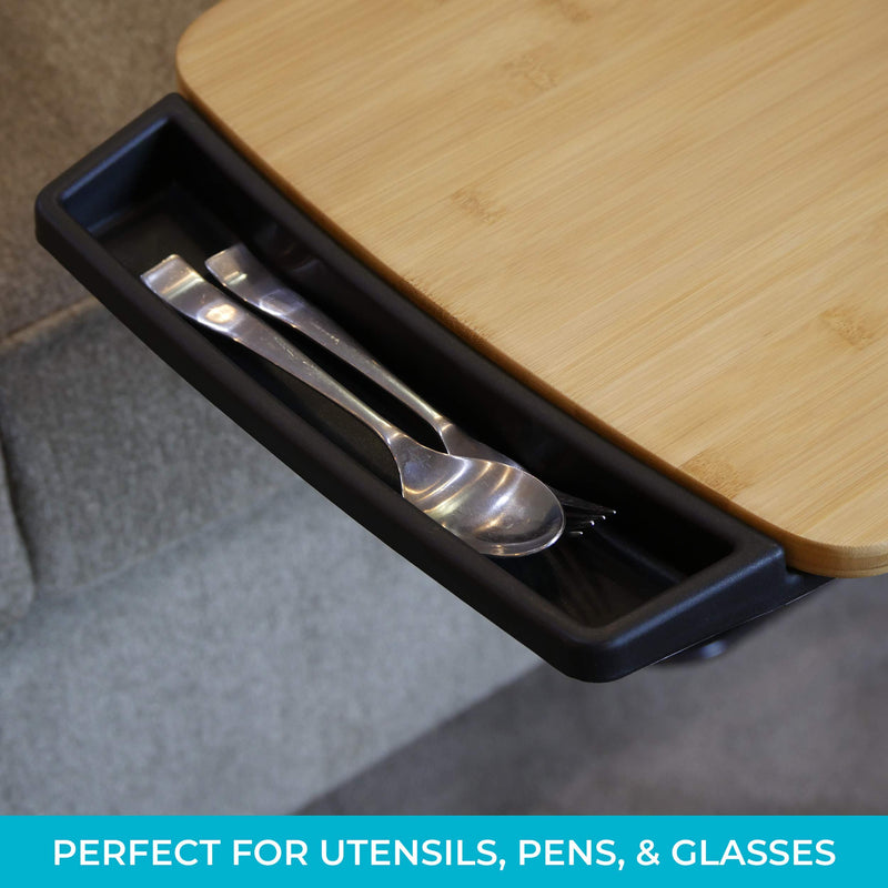 Stander Utensil Compartment Accessory for Omni Tray, Black (Eligible for VAT Relief in the UK) - BeesActive Australia