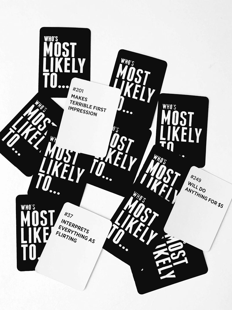 Who's Most Likely to... Kinda Clean Family Edition [A Party Game] - BeesActive Australia