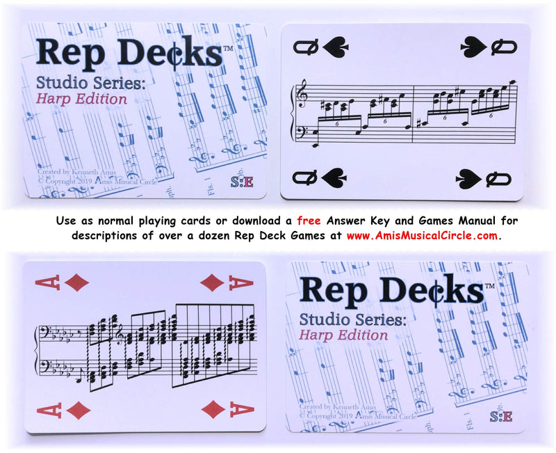 [AUSTRALIA] - Rep Decks - Studio Series: Harp Edition 