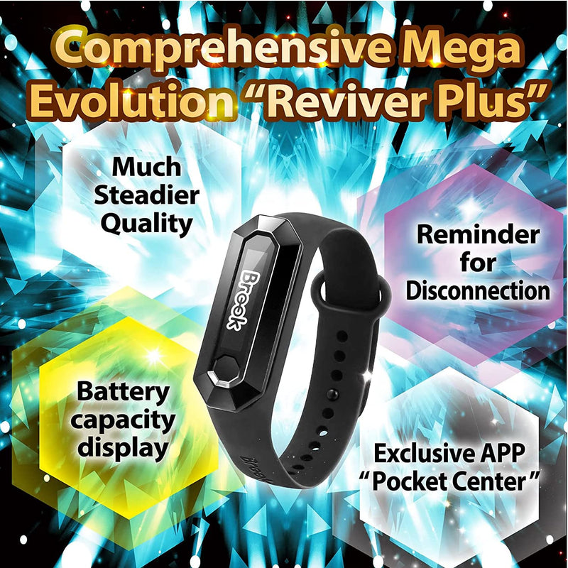 Mcbazel Brook Pocket Auto Catch Reviver Plus+ for Poke mon Go, Auto Catching Poke mon Collecting Items Wristband Bracelet Accessory, Reminder for Disconnection, Battery Capacity Display - BeesActive Australia