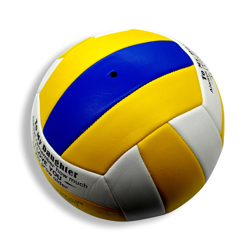 [AUSTRALIA] - Uloveido Indoor Outdoor Sports Balls to My Daughter Volleyball for Girls Women Y605 Yellow 