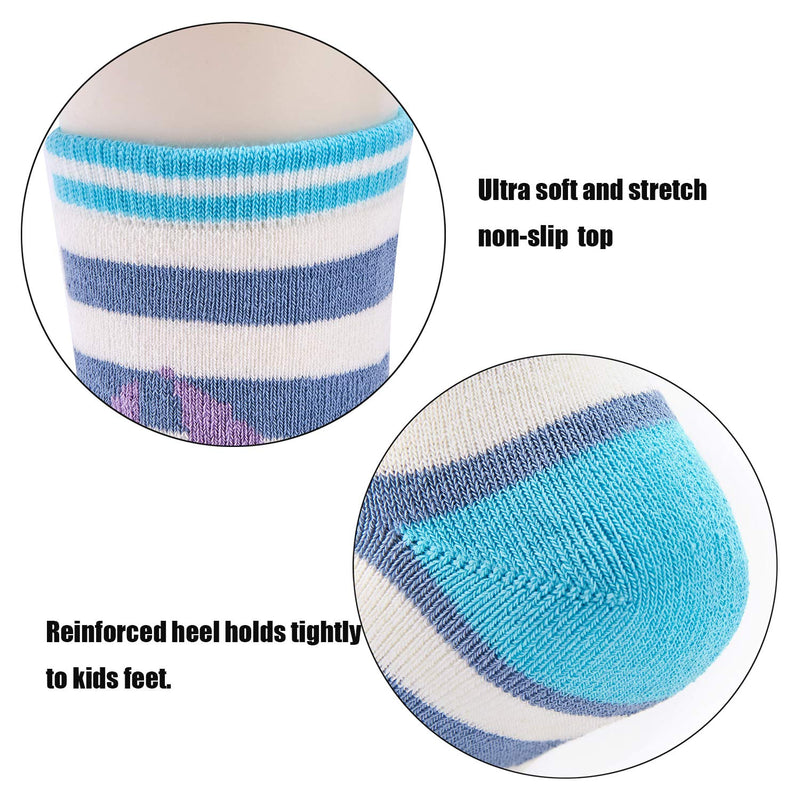 Boys Girls Christmas Socks Kids Warm Socks Winter Thermal Cotton Crew Socks 10-13 Years Lobster 6 Pairs - BeesActive Australia