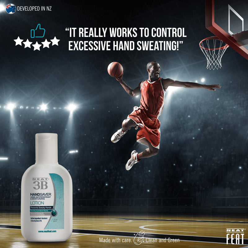 Neat Feat 3B Hand Saver Antiperspirant and Moisturizer Lotion for Hands, 1.7 Fl Oz - BeesActive Australia
