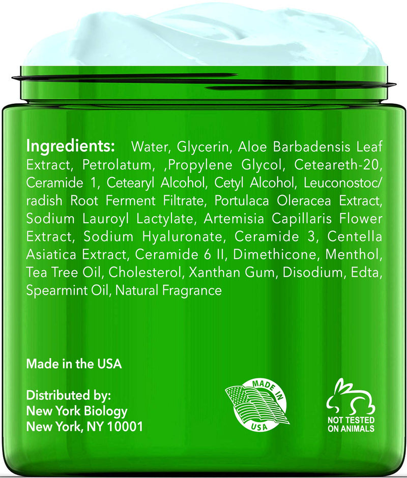 Tea Tree Oil Foot Cream for Dry Cracked Feet – Tea Tree Cream for Athletes Foot Fungus, Dry Cracked Skin, Nail Fungus, Ringworm, Jock Itch and Itchy Skin – Moisturizing Body Cream - 8 oz - BeesActive Australia