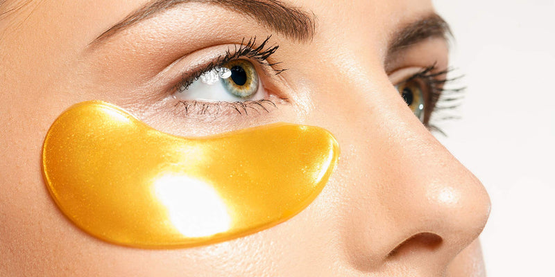 Wrnkl Fre 24k Gold Silicone Eye Mask - Reduces Puffiness, - BeesActive Australia