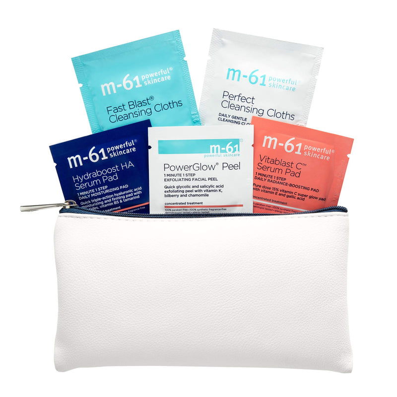 M-61 Swipe, Go and Glow! Skincare Set - Essential day to night skincare set Feel great about your skin – wherever life takes you! - BeesActive Australia