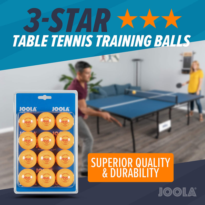 [AUSTRALIA] - JOOLA 3-Star Table Tennis Training Balls Orange 