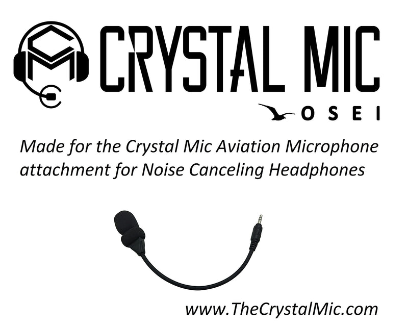 [AUSTRALIA] - Replacement Aviation Microphone windscreens for Bose, Lightspeed, David Clark, Crystal Mic (Two (2) Pack Standard Model) Two (2) Pack Standard Model 