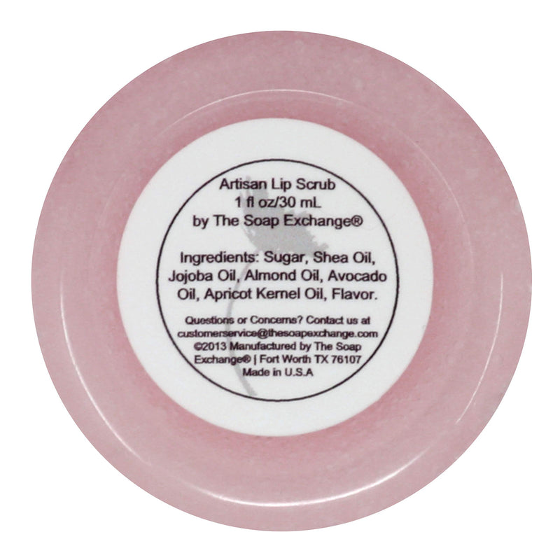 The Soap Exchange Lip Scrub - Peppermint Flavor - Hand Crafted 1.5 oz / 42.5 g Natural Lip Care, Artisan Lip Treatment, Exfoliate, Hydrate, & Protect. Made in the USA. - BeesActive Australia