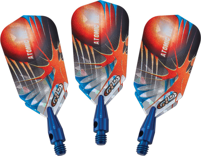 [AUSTRALIA] - Viper Atomic Bee Soft Tip Darts, 16 Grams 16g Blue 