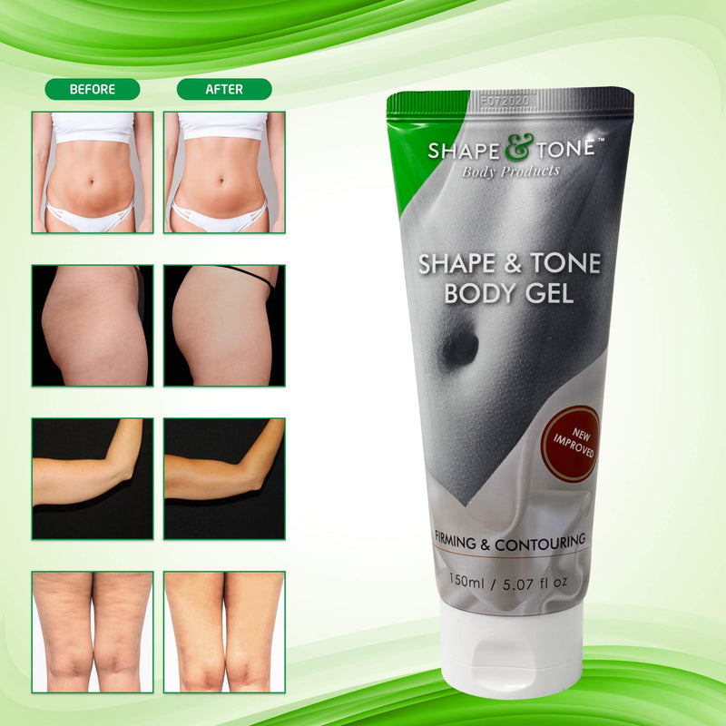 Skin Firming and Toning Body Moisturizing Gel Cream by Shape and Tone, 5.07 OZ Product Name - BeesActive Australia