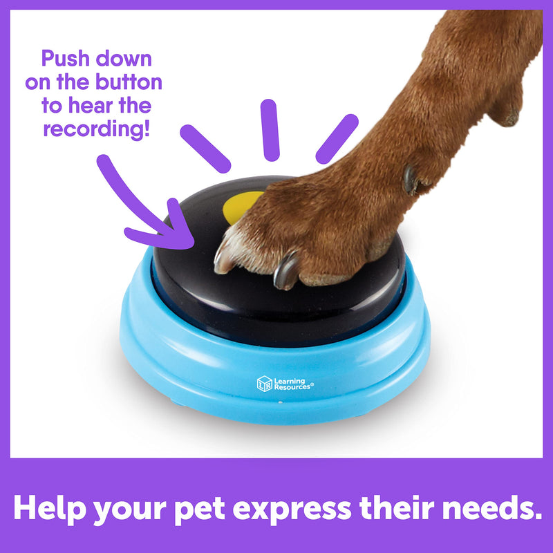 Hunger For Words Talking Pet Essential Words - 6 Piece Set Pre-Recorded Speech Buttons for Dogs, Dog Buttons for Communication - BeesActive Australia