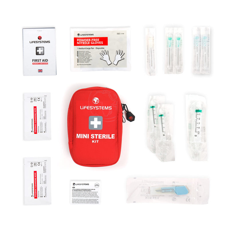 Lifesystems Mini Sterile Kit, CE Certified Contents, Specifically Designed for Travel And Holiday Single - BeesActive Australia