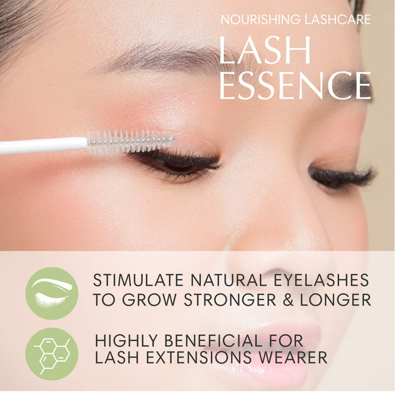 BL Lash Essence Eyelash Growth Serum for longer, thicker, healthier eyelashes. Moisturize and condition thin, brittle lashes. Lash professional’s choice for eyelash extension aftercare, 10ml - BeesActive Australia