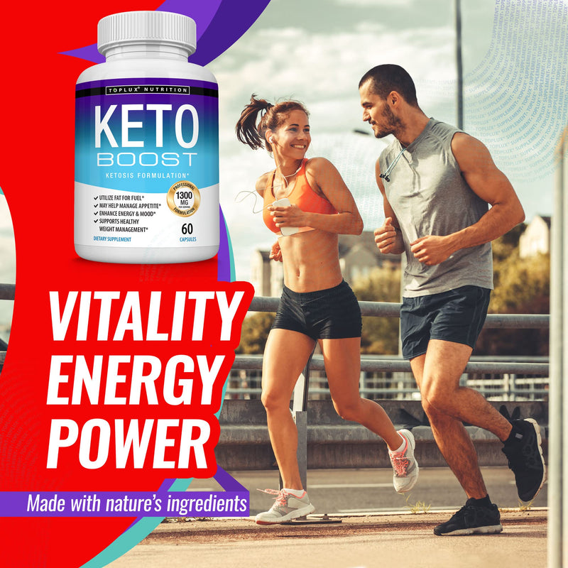 Keto Boost Diet Pills Ketosis Supplement - Natural Exogenous Keto Formula Support Energy & Focus, Advanced Ketones for Ketogenic Diet, for Men Women Two - BeesActive Australia