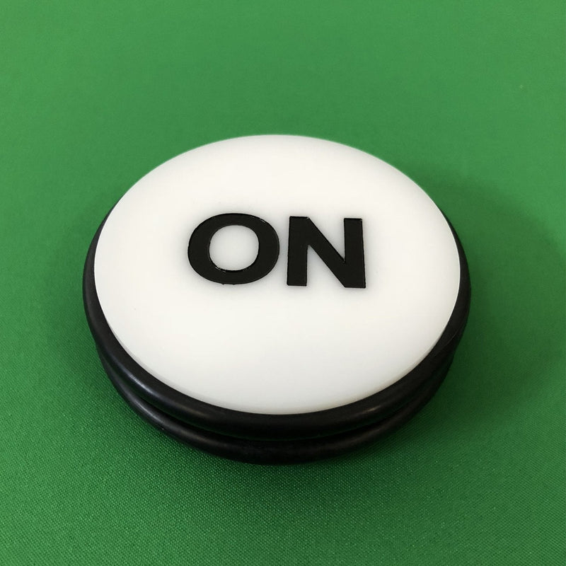 Yuanhe Double-Sided Casino Grade ON/Off Craps Dealer Puck 3 Inch Diameter - BeesActive Australia