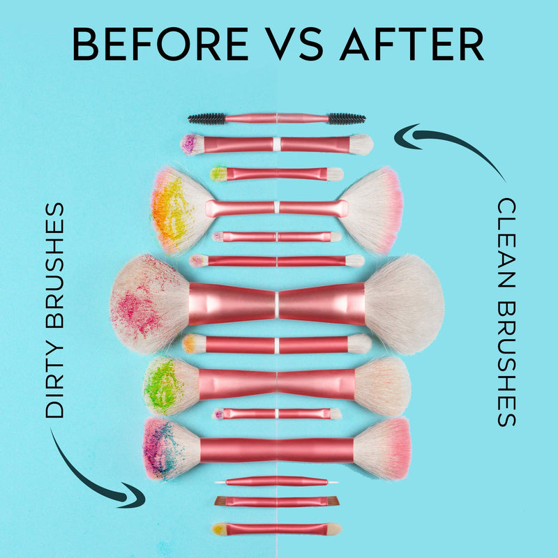 Brush cleaner Cleanly Makeup brush cleaner | Professional make up kit | Disinfectant spray tea tree oil 250ml | Alternative to silicone makeup sponge - BeesActive Australia