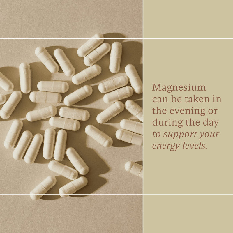 WILD NUTRITION Food-Grown� Magnesium Supplements | Naturally Sourced Pure Magnesium Tablets for Sleep, Muscle Recovery, and Healthy Bones | Magnesium Supplements for Women | 60 Capsules - BeesActive Australia