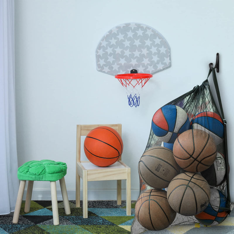 DoGeek Mesh Bag Durable Mesh Drawstring Bag Gym Sports Equipment Bag Large Mesh Net Bag 1PCS - BeesActive Australia