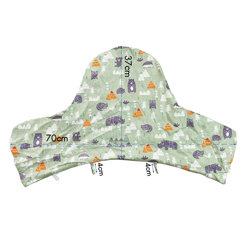 ZARPMA Inflatable Cushion Inner Cover Compatible for IKEA Antilop Highchair (Cover Only) (Green) Green - BeesActive Australia