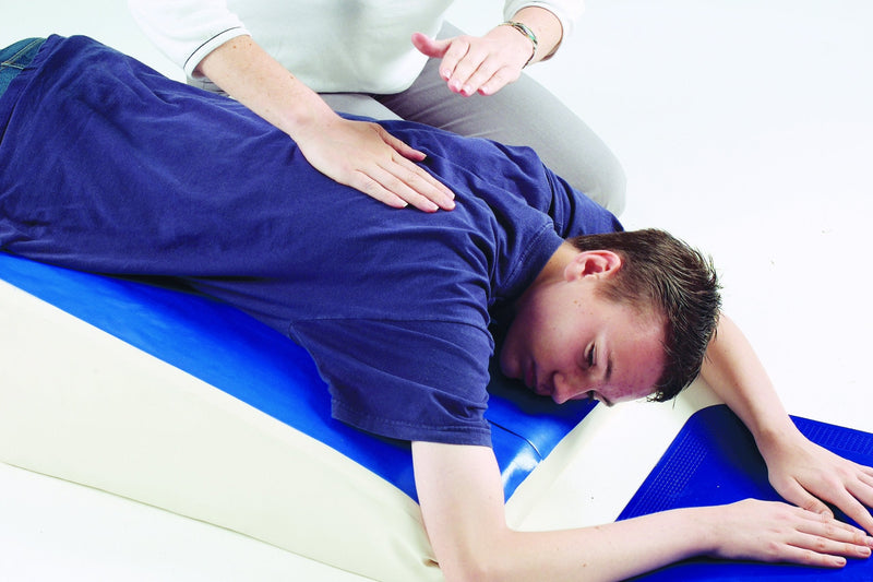 NRS Healthcare Dycem Blue Non-Slip Mat Rectangular Mat - 250 x 180 mm (10 x 7in) 250 x 180 mm (10 x 7 inches) - BeesActive Australia