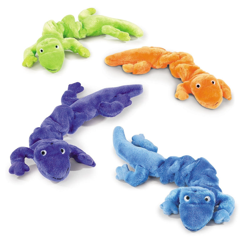 Zanies Plush Bungee Geckos Dog Toy Green - BeesActive Australia