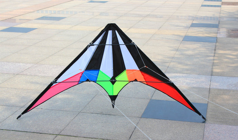 [AUSTRALIA] - HENGDA KITE New 48 Inch Stunt Kite Outdoor Sport Fun Toys Dual Line Sport Kite - Includes Kite Line and Bag Lightning-48 Inch 