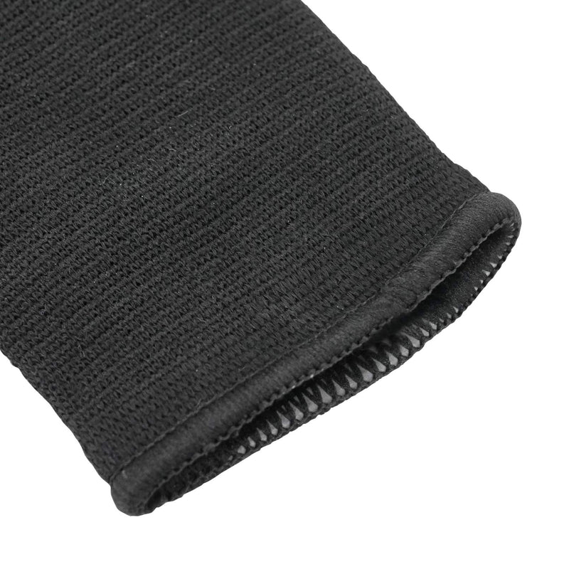 Luwint Kids Hand Wrap - Knitted Palm Sleeve Wrist Brace Hand Protection Support for 7-14 Years, 1 Pair Black - BeesActive Australia