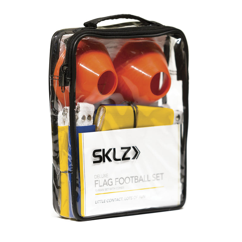 [AUSTRALIA] - SKLZ Flag Football 10-Player Deluxe Set with Flags, Belts, and Cones 