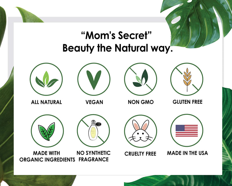 Mom's Secret 100% Natural Foundation, Organic, Vegan, Aloe Based, Natural Sun Protection, Gluten Free, Cruelty Free, Made in the USA, 1FL Oz. (Nude) Nude (Cool Light/Medium) - BeesActive Australia