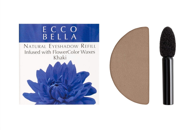 Ecco Bella FlowerColor Eyeshadow Refill (Khaki) Khaki - BeesActive Australia