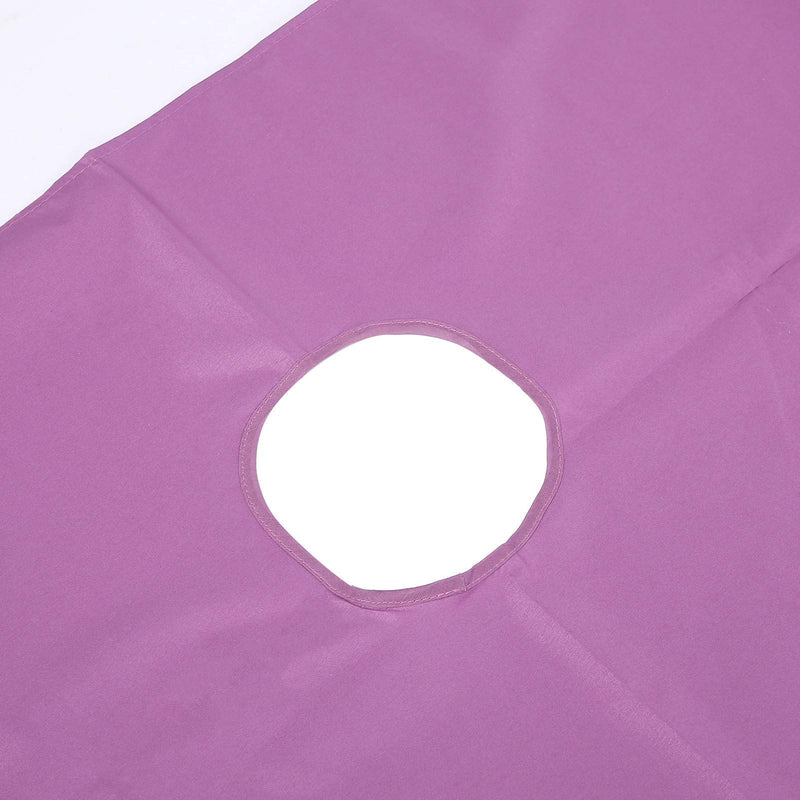 2pcs SPA Massage Table Cover, Breathable Oil Resistant Waterproof Beauty Salon Bed Sheets Massage Couch Cover Massage Table Cloth Bed Sheet Cover with Face Hole Reusable Couch Washable(purple) purple - BeesActive Australia