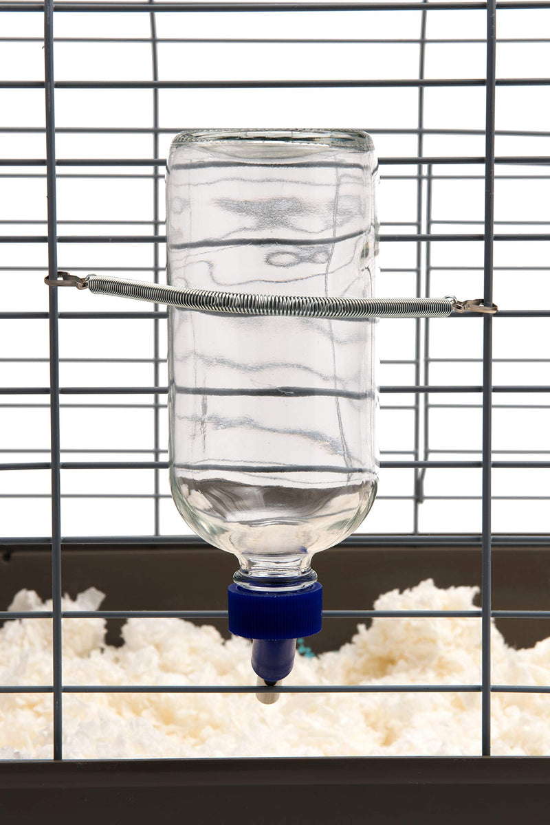 Lixit Glass Bottles for Dwarf Rabbits, Gerbils, Hamsters, Ferrets, Guinea Pigs, Chinchillas, Rats. Hamsters and Other Small Animals. 16 oz - BeesActive Australia