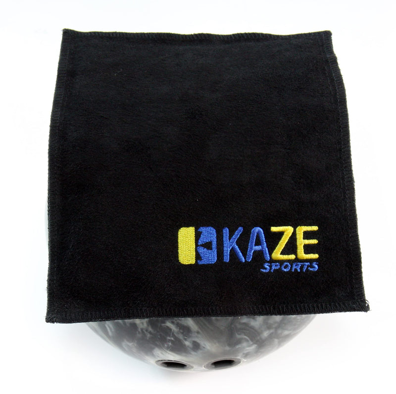 KAZE SPORTS Premium Leather Shammy Pad Bowling Ball Cleaning Towel 1 - BeesActive Australia
