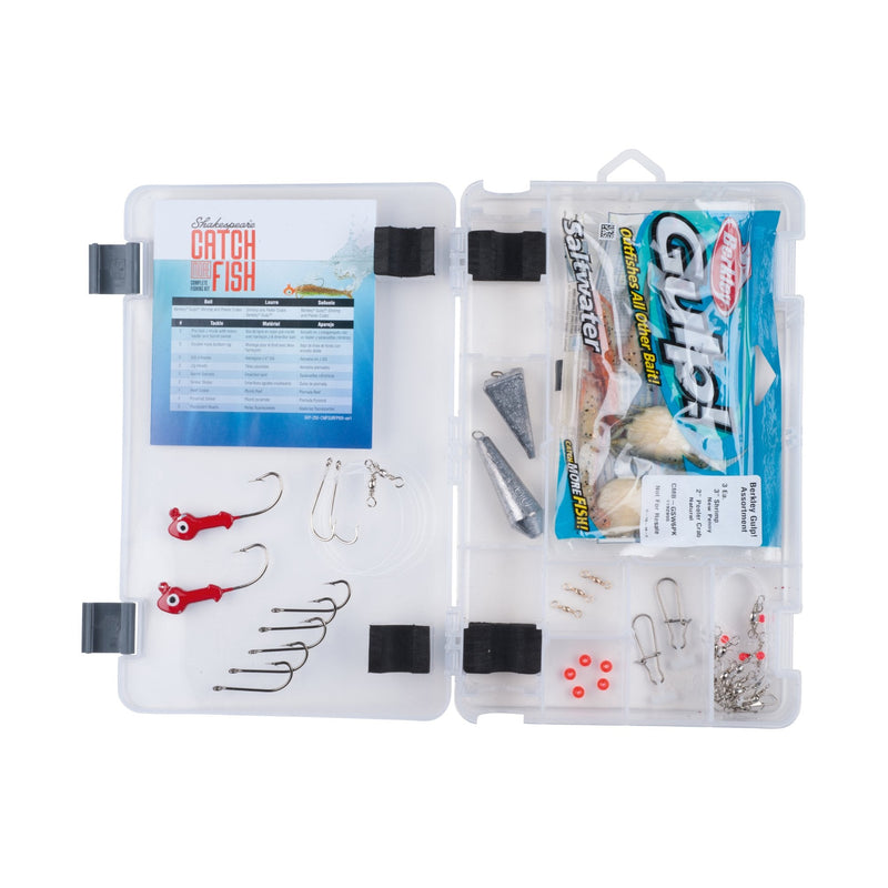 Shakespeare Catch More Fish Fishing Tackle Kit Surf/Pier - BeesActive Australia