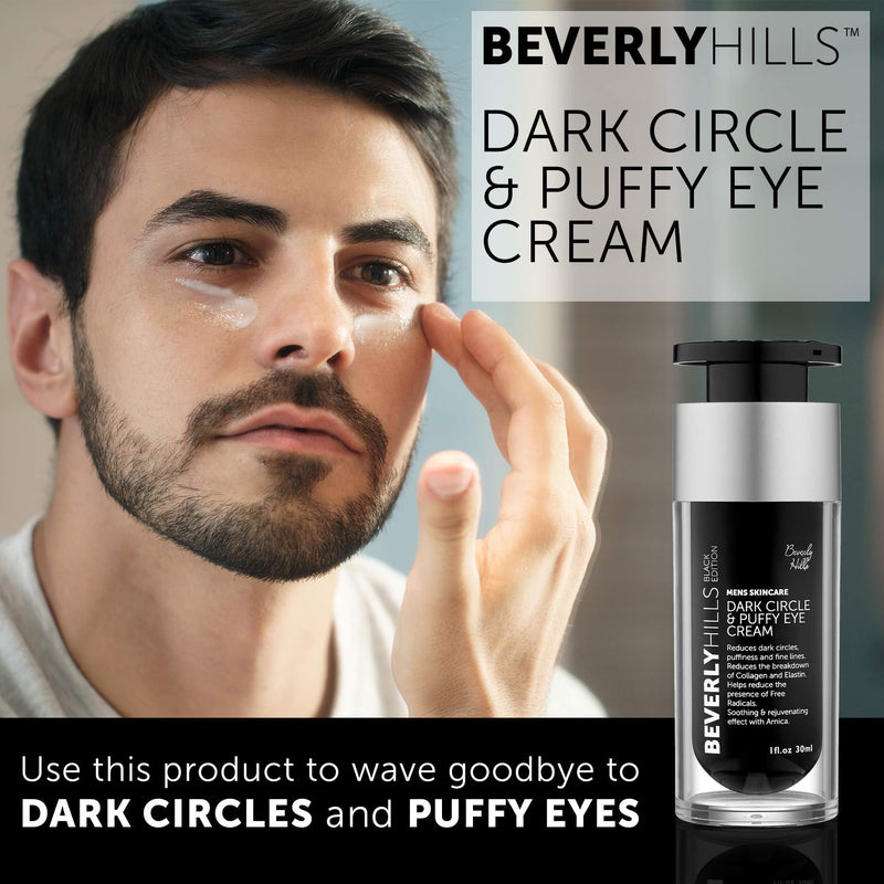 Beverly Hills Mens Eye Cream for Dark Circles, Puffy Eyes, Wrinkles and Crows Feet - BeesActive Australia