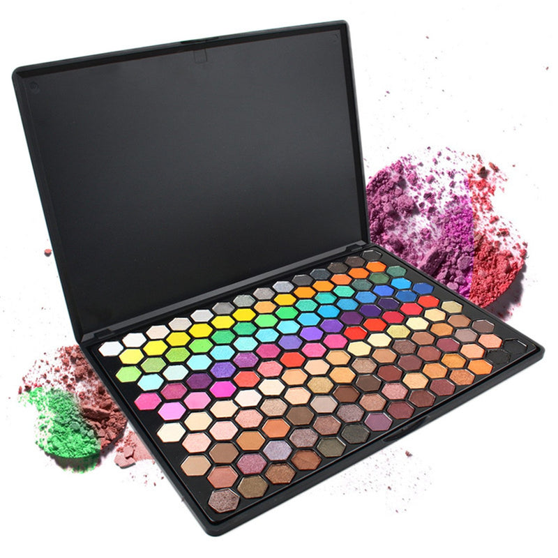 FantasyDay Pro 149 Colors Shimmer and Matte Waterproof Eyeshadow Makeup Palette Cosmetic Contouring Kit - Ideal for Professional and Daily Use #3 - BeesActive Australia