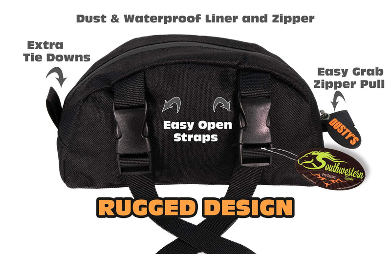 [AUSTRALIA] - Southwestern Equine Dusty's Trail Gear & Outfitters Supply Trail Packs Black 