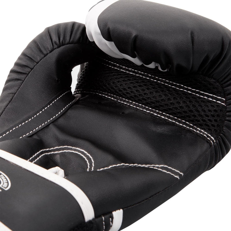 [AUSTRALIA] - Venum Challenger 2.0 Kids Boxing Gloves Black/White 4-Ounce 