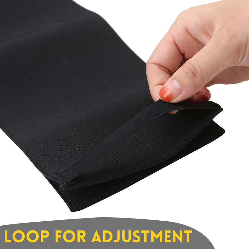 Snatch Me Up Wrap Bandage | Adjust your Snatch Waist Trimmer Tummy Sweat Wraps Belt for Women| Belly Body Shaper Compression Wrap | Gym Accessories Black - BeesActive Australia