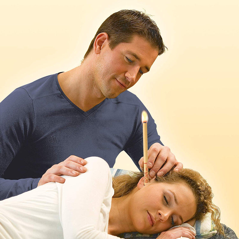 4 Pieces (2 Pairs) BIOSUN Wellbalance Earcandles, Lavender/Rosemary/Gurjun Balsam - BeesActive Australia