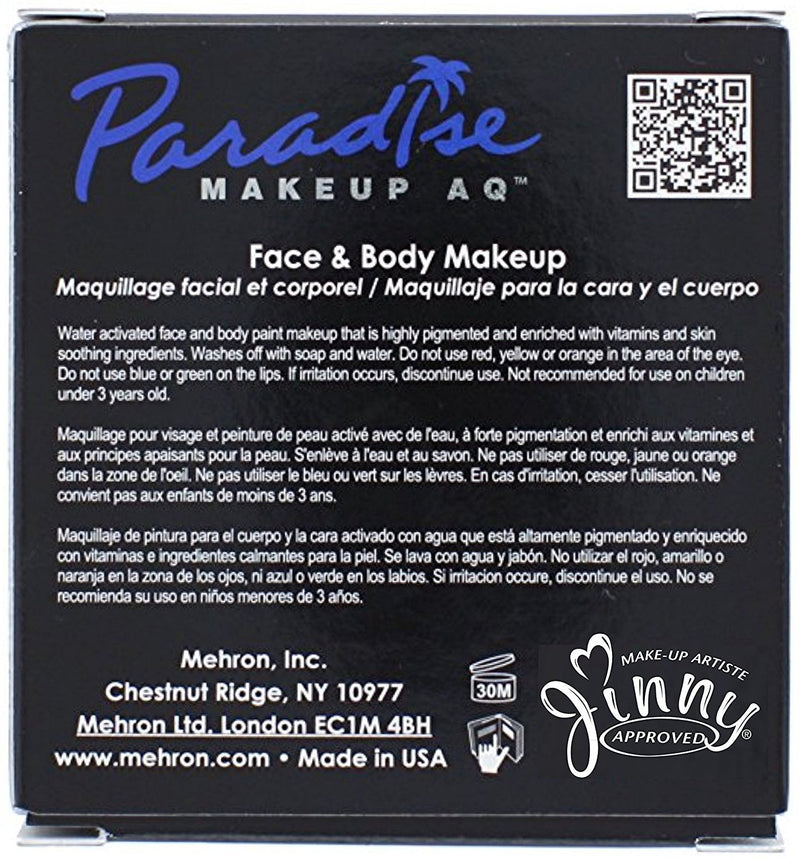 Mehron Makeup Paradise AQ Face & Body Paint, LIGHT BROWN: Pastel Series – 40gm - BeesActive Australia